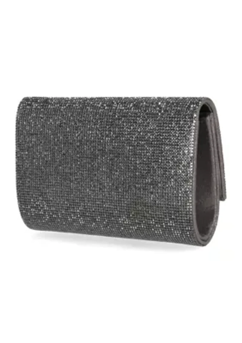 Alexis Microstone Flap Clutch