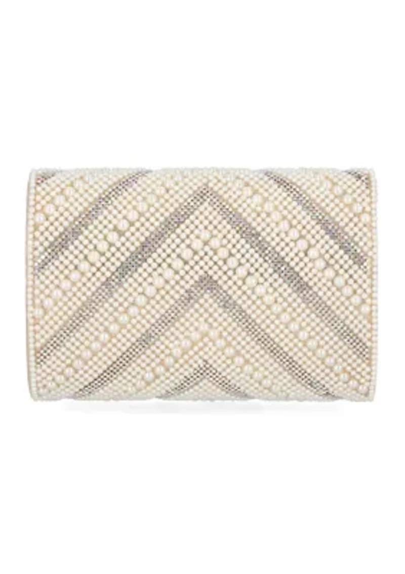 Alexis Microstone Flap Clutch