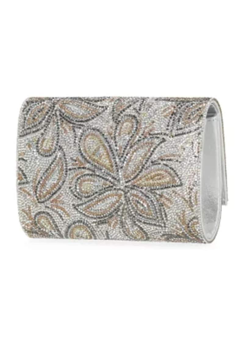 Alexis Microstone Flap Clutch