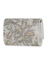 Alexis Microstone Flap Clutch
