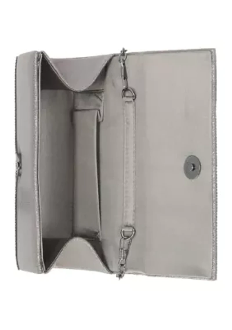 Alexis Microstone Flap Clutch