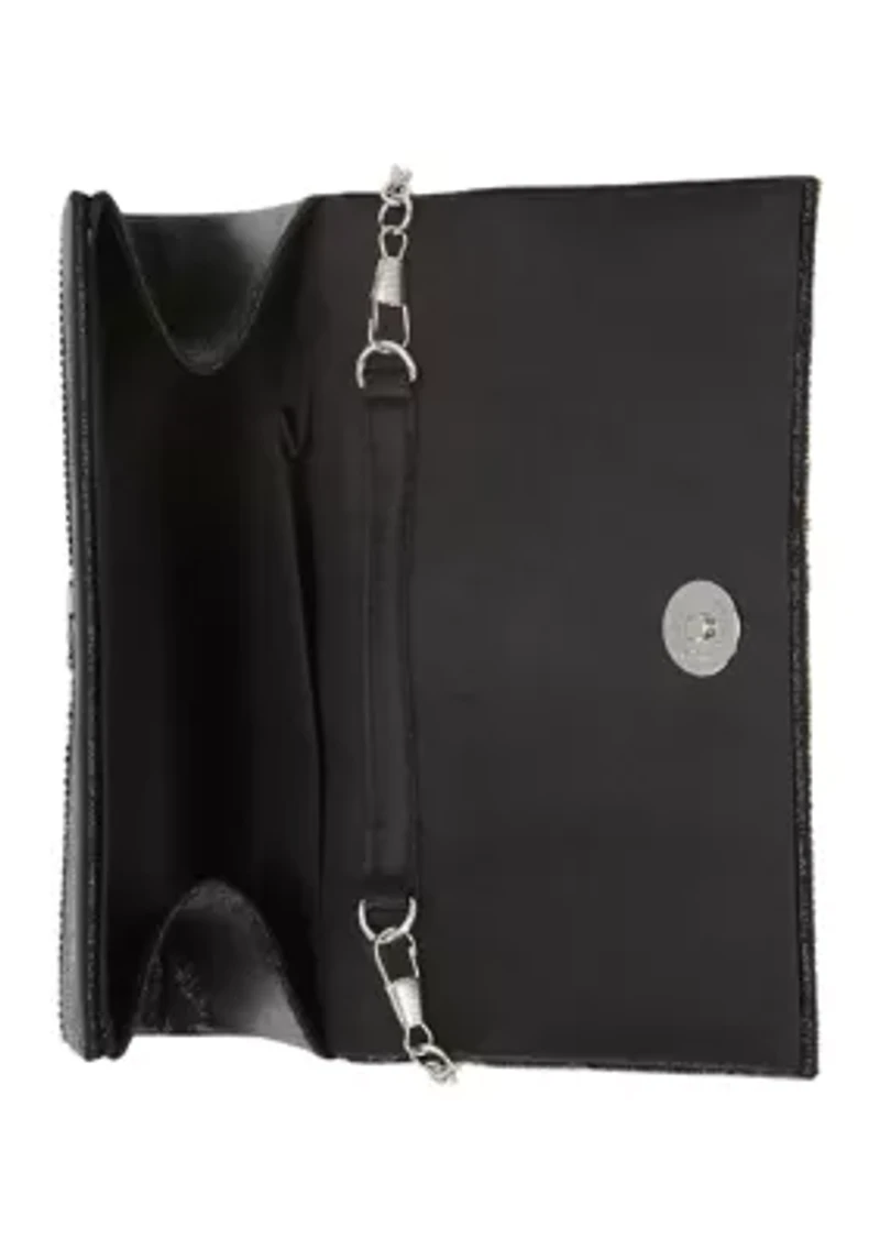 Alexis Microstone Flap Clutch