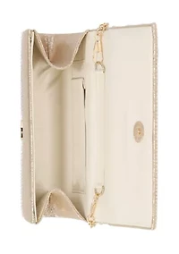 Alexis Microstone Flap Clutch