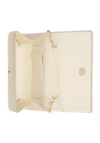 Alexis Microstone Flap Clutch