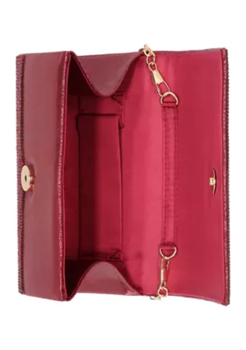 Alexis Microstone Flap Clutch