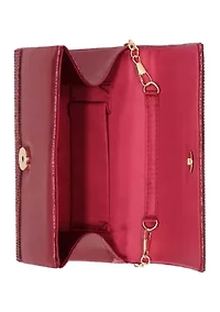 Alexis Microstone Flap Clutch