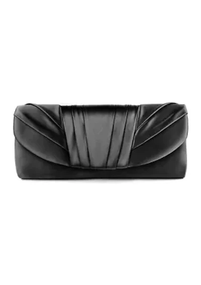 Satin Flap Evening Bag