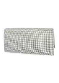 Helena Ball Mesh Flap Clutch