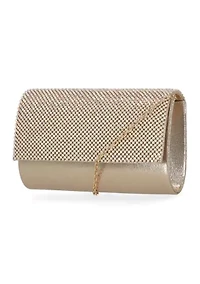 Diamond Mesh Paloma Clutch