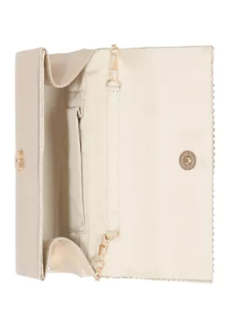 Diamond Mesh Paloma Clutch