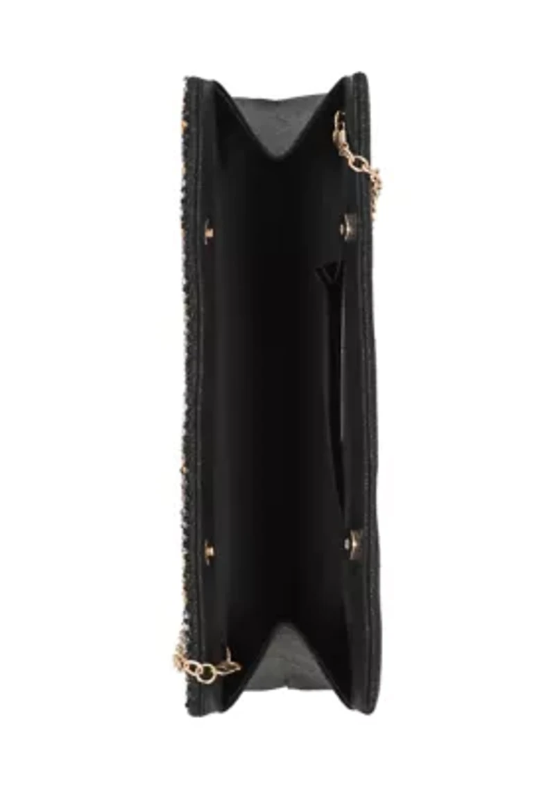 Elaine - Diamond Mesh Elongated Bag