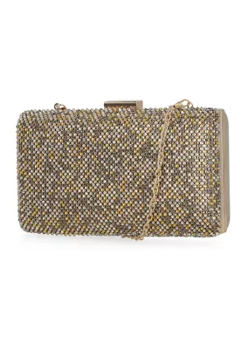 Jordana Diamond Mesh Crossbody