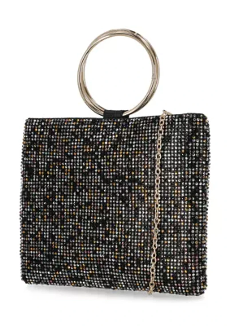 Women's Nesta Diamond Mesh Ring Bag