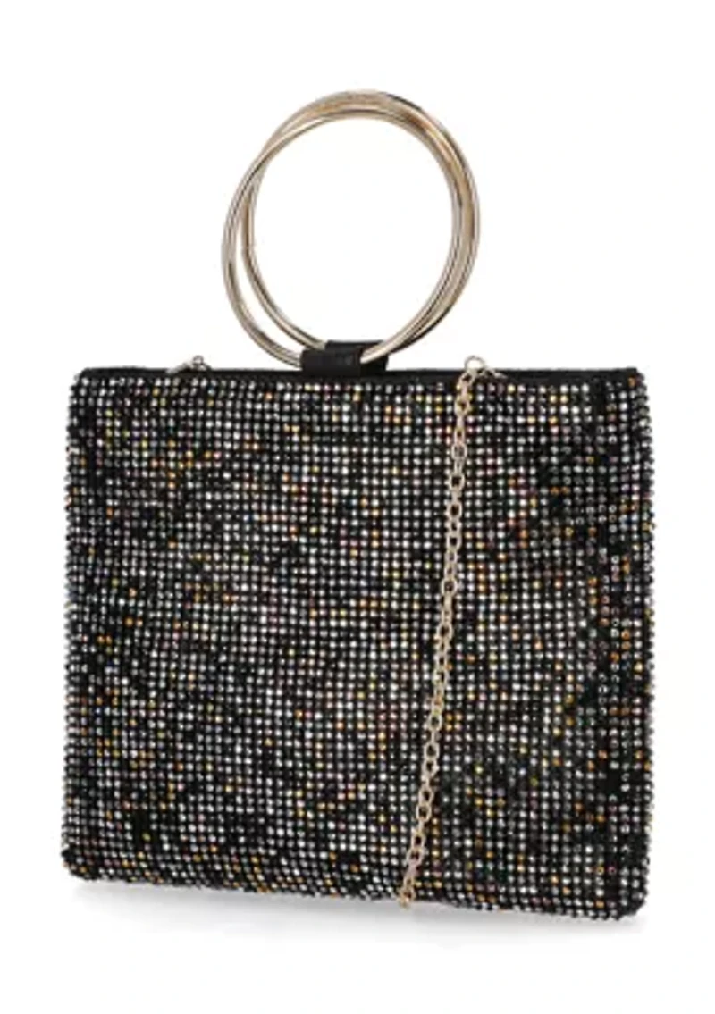 Women's Nesta Diamond Mesh Ring Bag