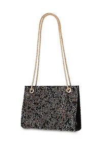 Phoenix - Diamond Mesh Shoulder Bag