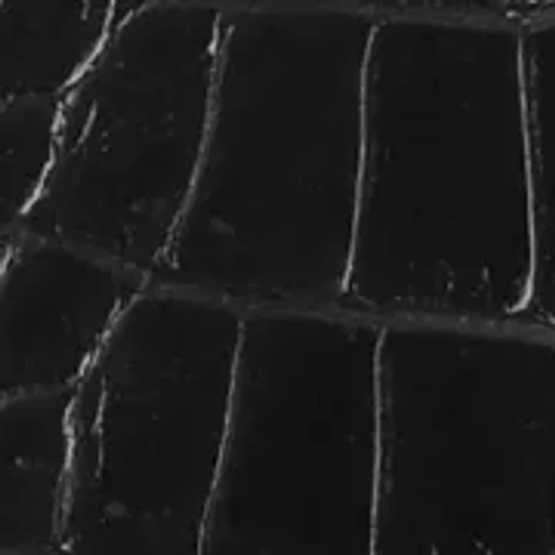 Isa Croco Top Handle Flap Clutch