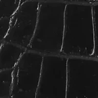 Isa Croco Top Handle Flap Clutch