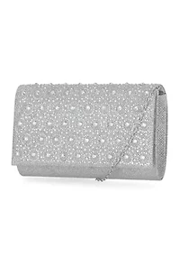 Lurex Waverly Clutch
