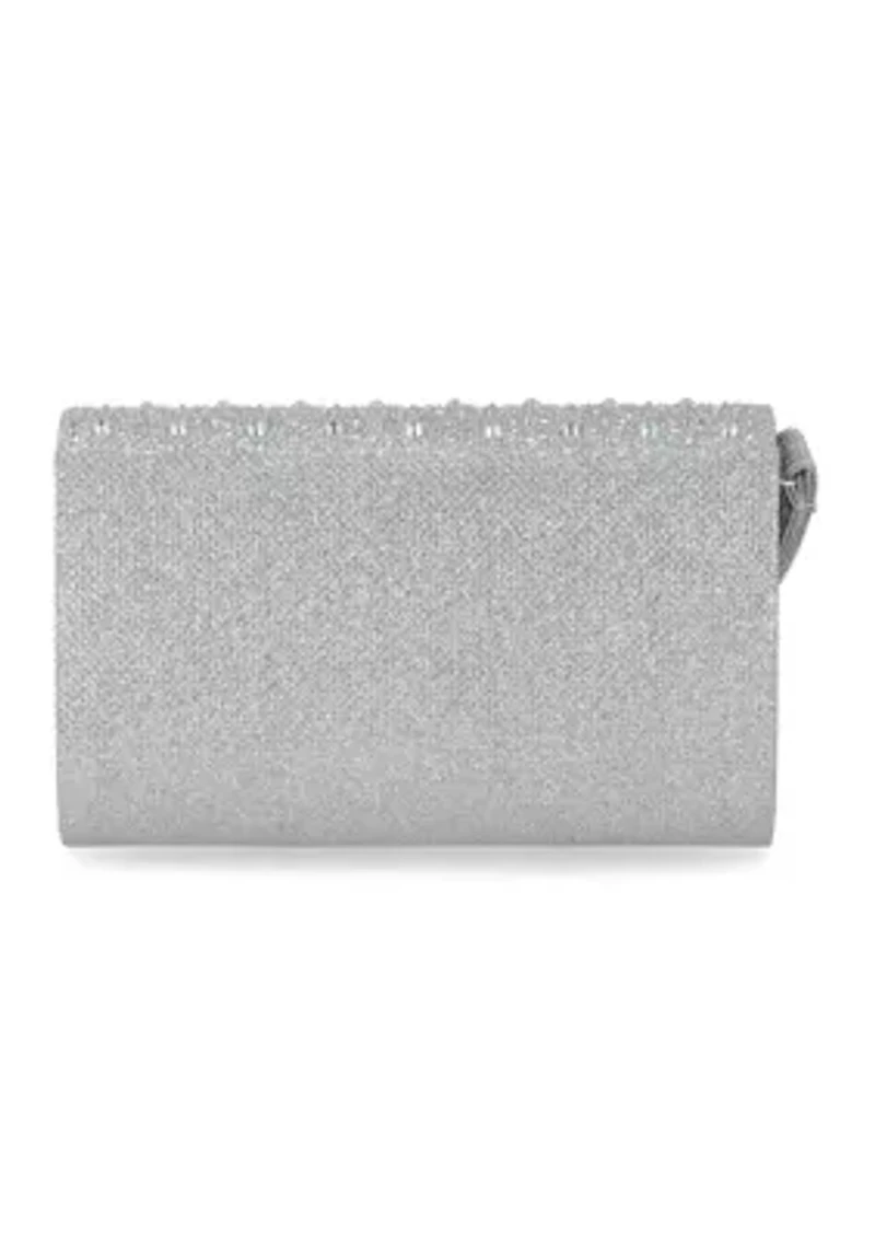 Lurex Waverly Clutch