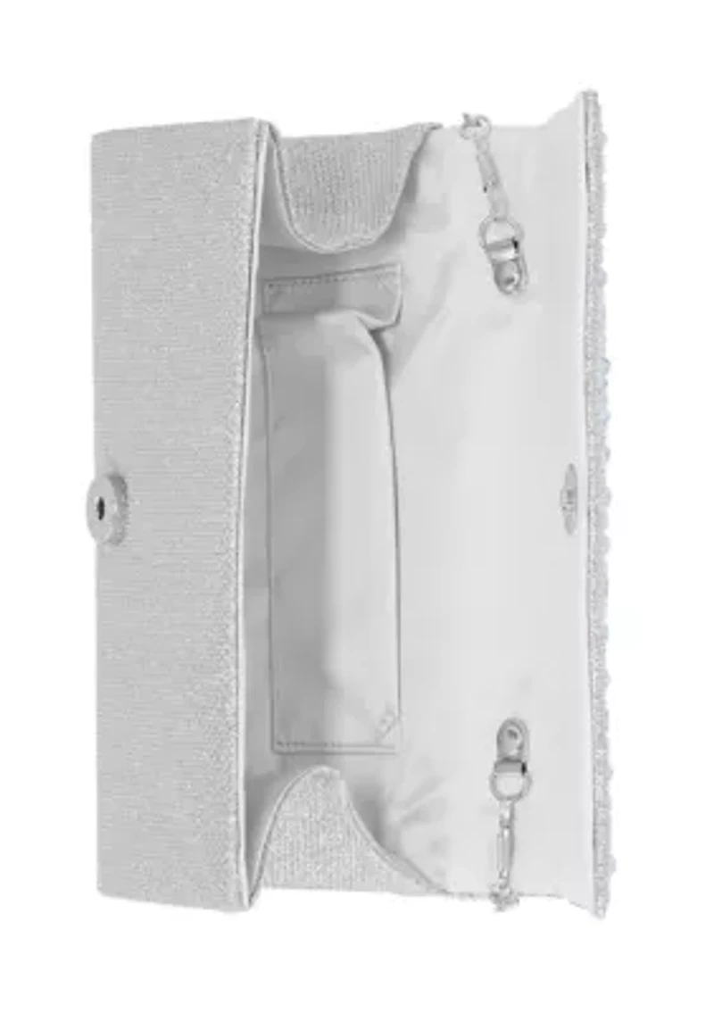 Lurex Waverly Clutch