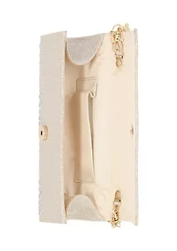 Max - Lurex with Stones Shoulder Clutch