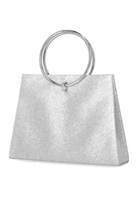 Renatta Floral Stud Crystal Bag