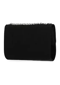 Linda - Handcrafted Stone & Pearl Clutch