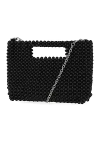 Doreen - Cutout Handle Pearl Clutch