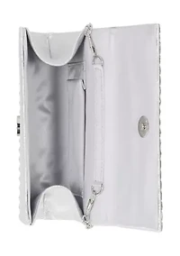 Pyramid Mesh Alexis Clutch