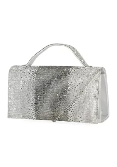 Felicia Microstone Clutch Bag