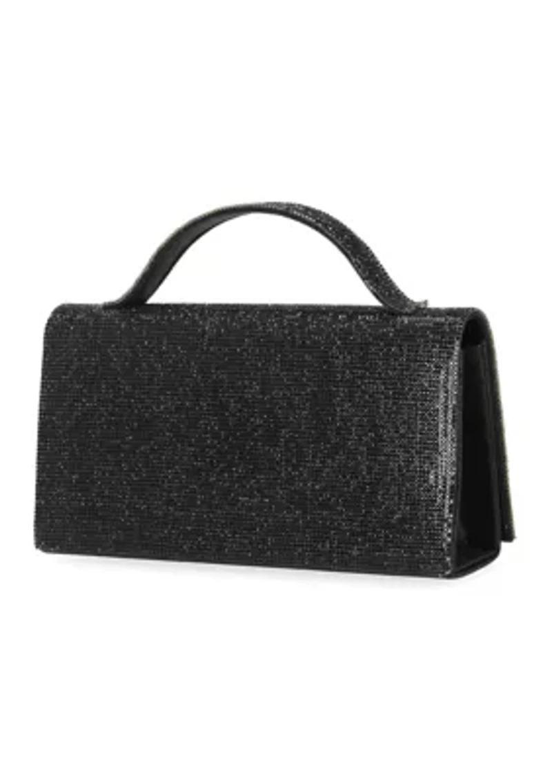 Felicia Microstone Clutch Bag