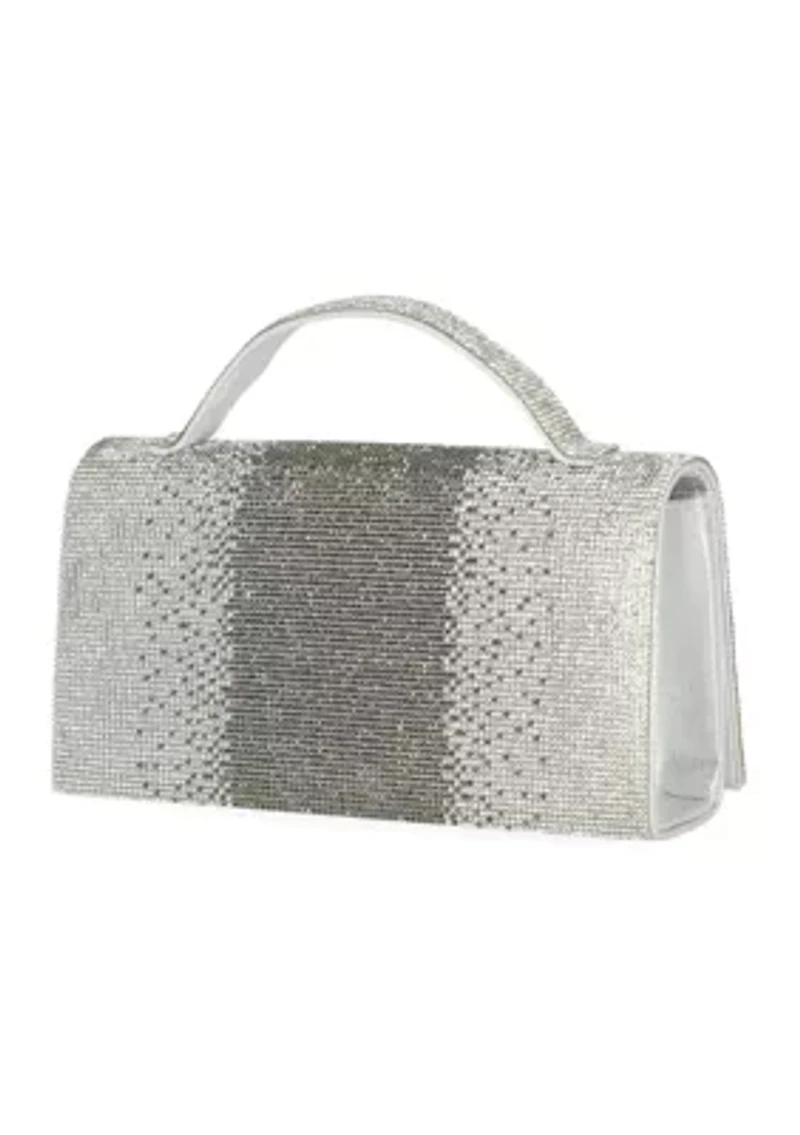 Felicia Microstone Clutch Bag