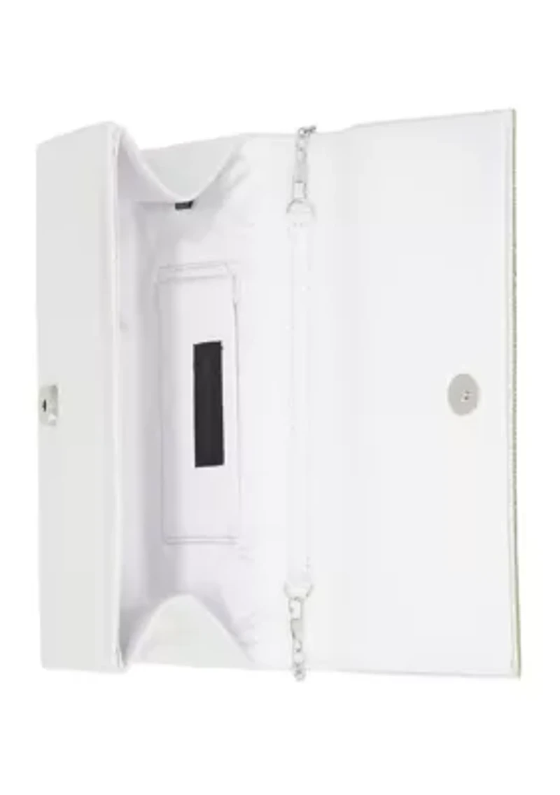 Felicia Microstone Clutch Bag