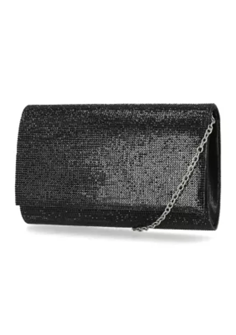 Waverly Microstone Flap Clutch
