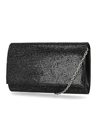 Waverly Microstone Flap Clutch