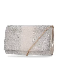 Waverly Microstone Flap Clutch