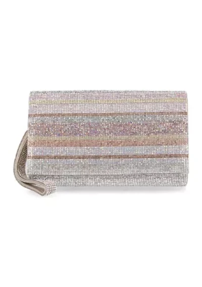 Waverly Microstone Flap Clutch