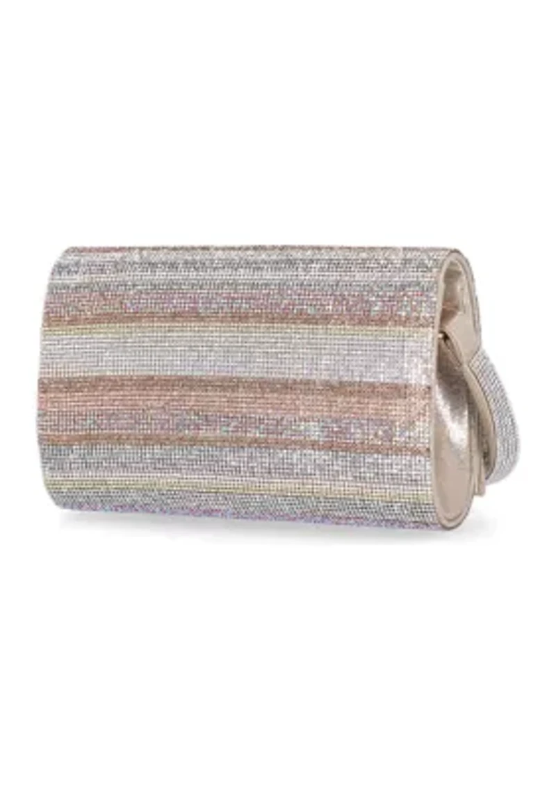 Waverly Microstone Flap Clutch