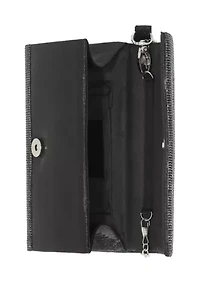 Waverly Microstone Flap Clutch