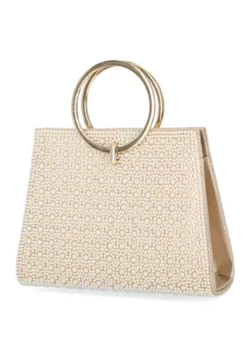Renatta Microstone Clutch Bag