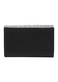 Oriana - V Flap Beaded Clutch