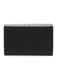 Oriana - V Flap Beaded Clutch