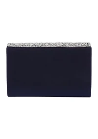 Oriana - V Flap Beaded Clutch