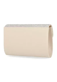 Ophelia Satin Flap Clutch