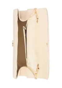 Ophelia Satin Flap Clutch