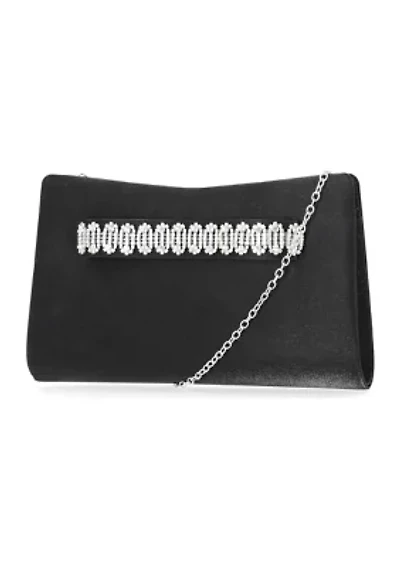 Kacie - Rhinestone Handle Clutch