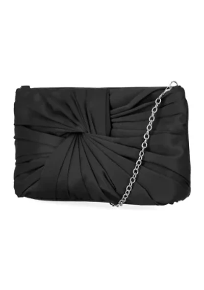 Ariel - Matt Satin Twist Front Clutch