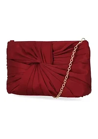 Ariel - Matt Satin Twist Front Clutch