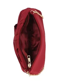 Ariel - Matt Satin Twist Front Clutch
