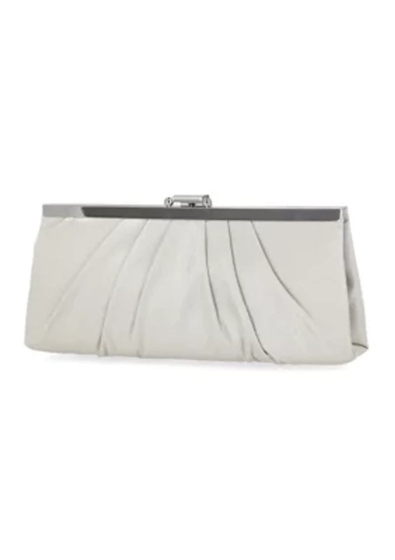 Blaire Sateen Clutch